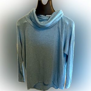 Lou & Grey, Small, Blue Cowl neck sweater